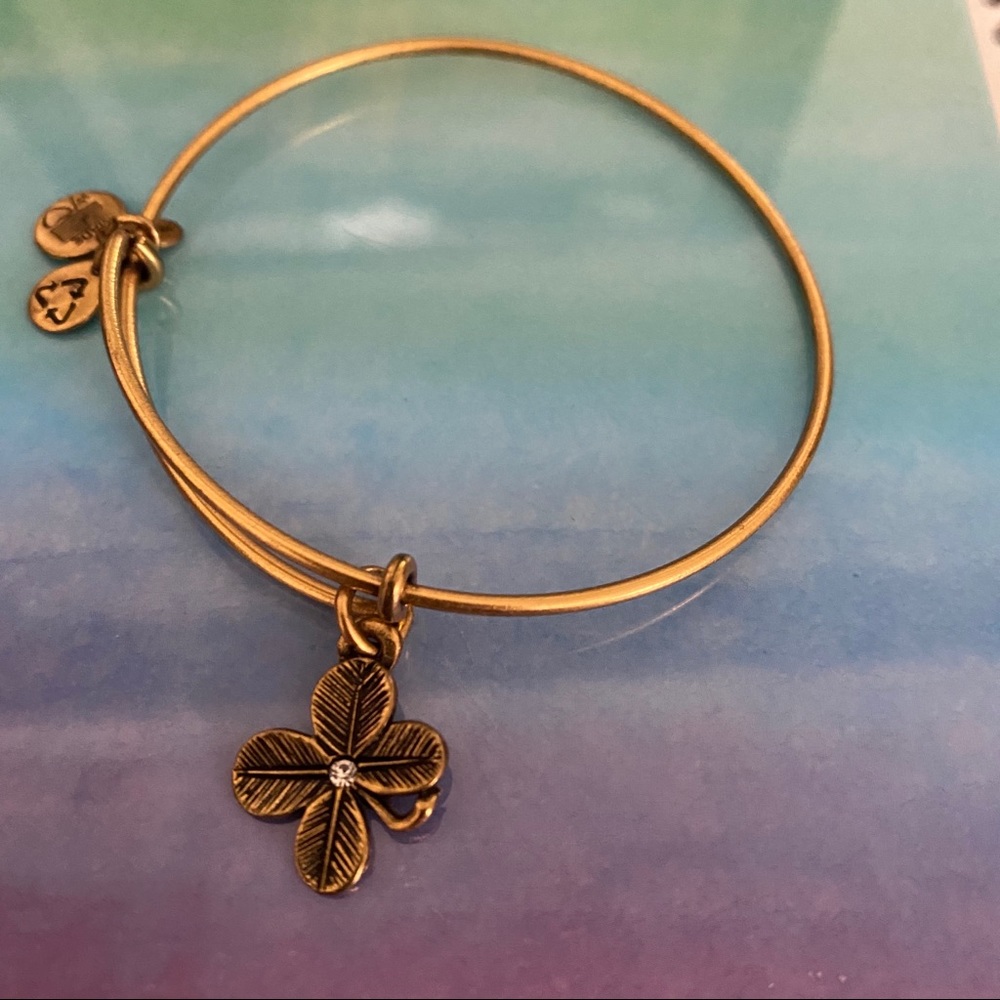 Alex and Ani - Lucky Four Leaf Clover Bracelet